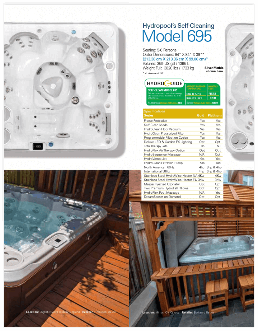 Self Cleaning hydropool
