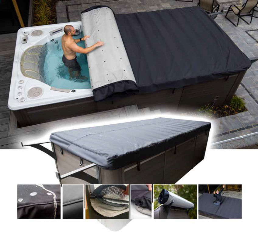 Rollaway Swim Spa Cover