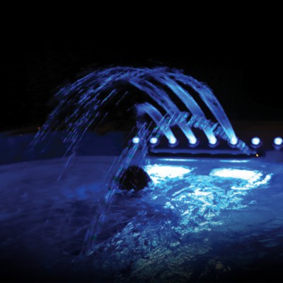 Bellagio Package DTAX: Bellagio HydroFalls, Northern Lights plus 2 LED Lights