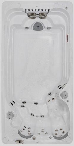 Self-Cleaning Aquatrainer 16fX Swim Spa