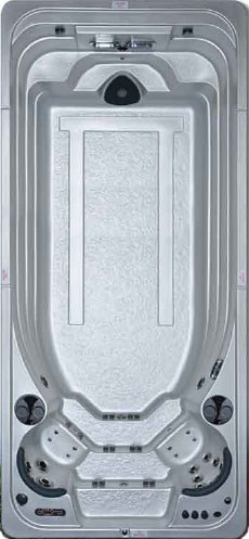 Self-Cleaning Swim spa - AquaSport 17 fX