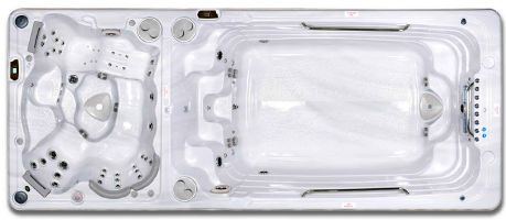 Self-cleaning Swim spa AquaSport / AquaTrainer 19dtfx