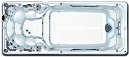 Self-cleaning Swim spa AquaSport / AquaTrainer 19fx