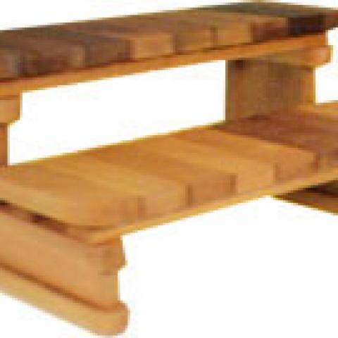 Two Tier Cedar Step